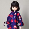 リカちゃん人形に甚平を作ったよ