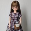 リカちゃんのおでかけコーデ ワンピースとカゴバッグ